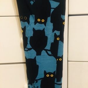 Lularoe Owl/Halloween OS Leggings